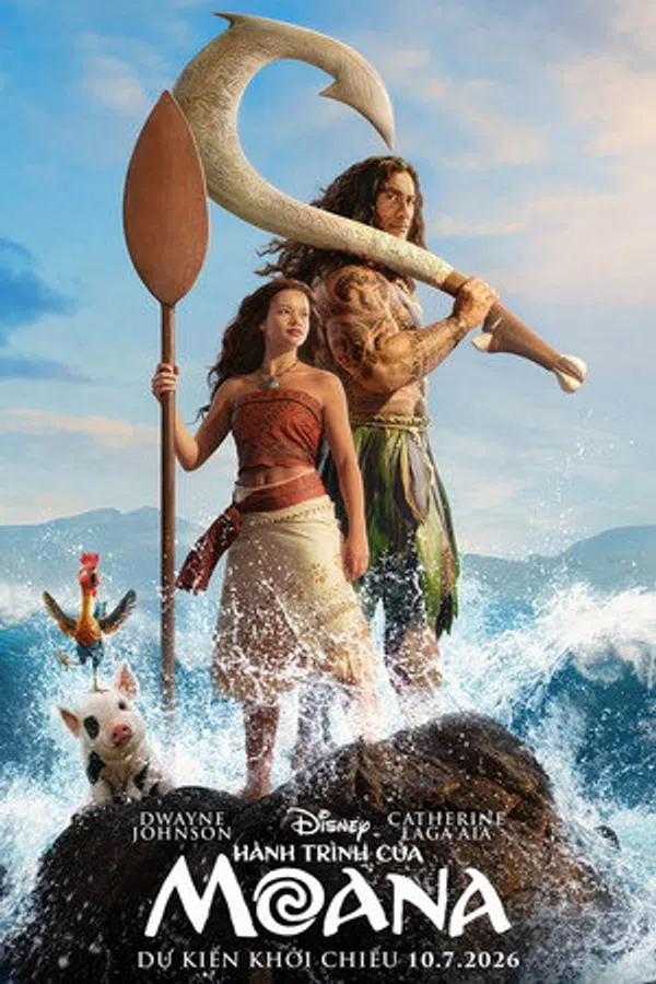 Poster phim Hành Trình Của Moana (Bản Live Action) trên Motchill