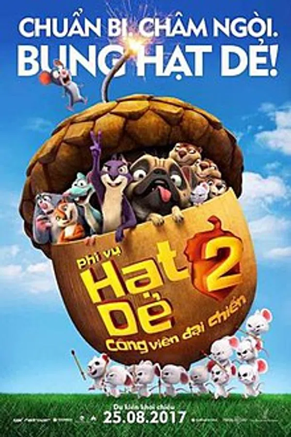 Poster phim Phi Vụ Hạt Dẻ 2: Công Viên Đại Chiến trên Motchill